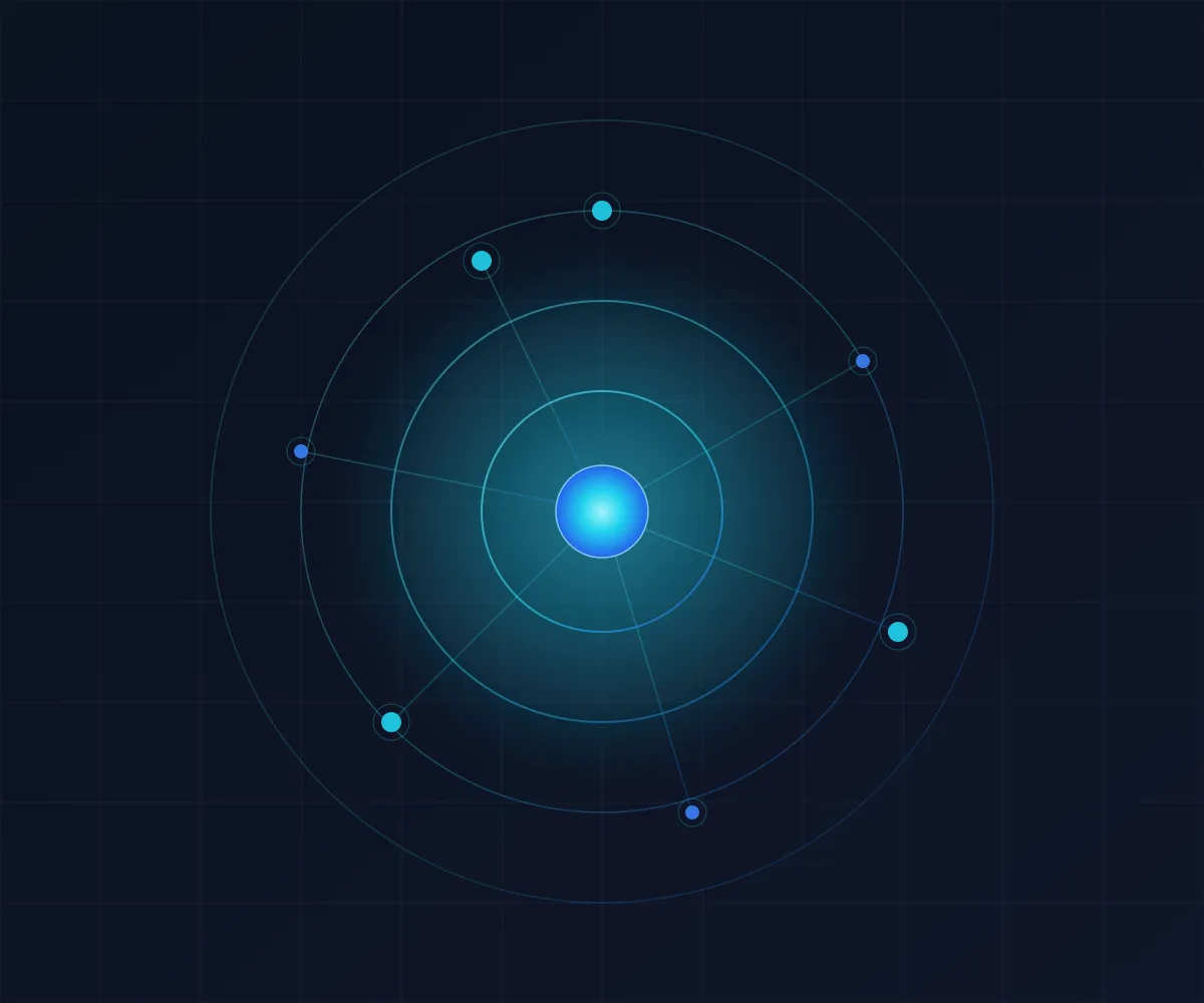 Red de agentes de IA de AIMAX conectados, atendiendo a clientes de forma continua